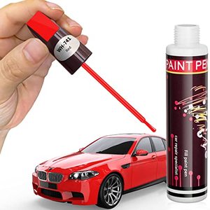 lot 24706 image: Touch Up Paint Pen for Cars Scratch Removal Repair, Wheel Fill Paint Pen BlackWhiteMulti-color Optional for Various cars (Red)