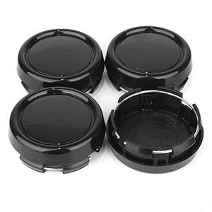 lot 24826 image: RTRHINOTUNING 4pcs 79mm Wheel Center Caps for Ronal Penta Style Wheel, 79mm(3.11in)73mm(2.87in) Hub Caps Black