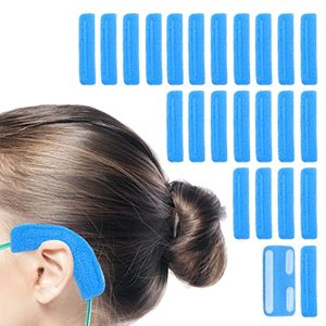 lot 24847 image: 24Pcs Nasal Cannula Ear Cushions, Cannula Face Soft Ear Protectors for Oxygen Users,Oxygen Supplies & Accessories Cannula to Help Relieve Ear Pain and Prevent Cheek Indentation Discomfort(Blue)