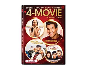 lot 25037 image: Lifetime Holiday Heartwarmers Collection (Merry Liddle Christmas Wedding  Feliz NaviDad  A Welcome Home Christmas  The Christmas Edition) DVD