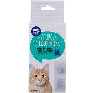 lot 25584 image: Whisker City Water Fountain Filter Cartridges - 4 Pack (Large)