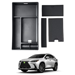 lot 25628 image: Autorder Compatible with Center Console Organizer 2022 2023 Lexus NX NX 250NX 350NX 350hNX 450h Accessories Armrest Box Secondary Storage Box Insert Tray