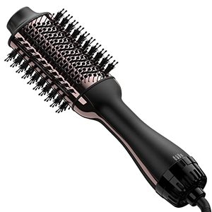 lot 25709 image: Hair Dryer Brush Blow Dryer Brush in One Upgraded 4 in 1 Hair Dryer and Styler Volumizer with Negative Ion Anti-frizz Ceramic Titanium Barrel Hot Air Brush Hair Straightener Brush 75MM Oval Shape