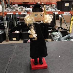 lot 25773 image: Graduation doll wooden