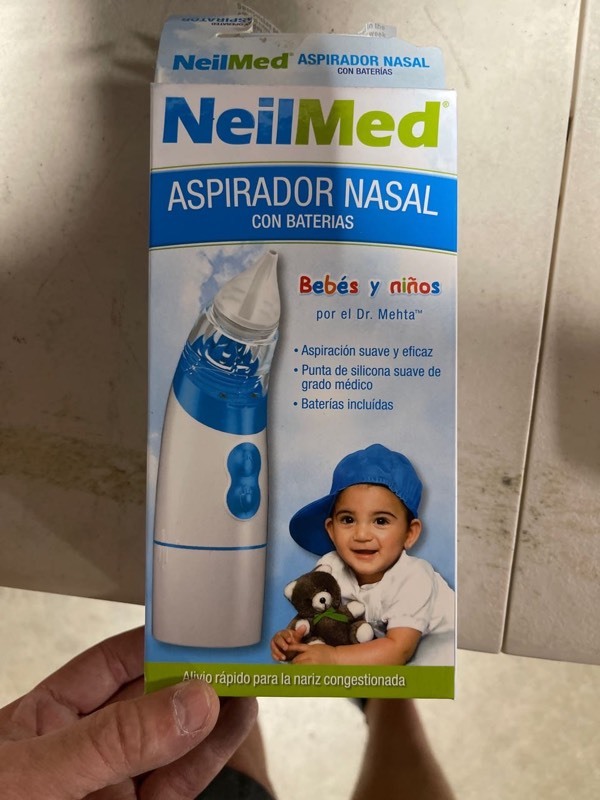 NeilMed Battery Operated Nasal Aspirator