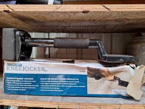 lot 3007 image: (2) Carpet Knee Kickers. set of 2