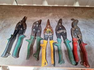 lot 3016 image: (5) Aviation Snips