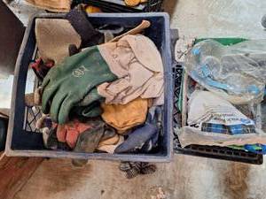 lot 3058 image: Lot of Safety Glasses and Gloves