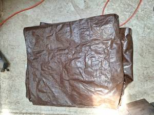 lot 3079 image: 94 x 120 Brown Tarp