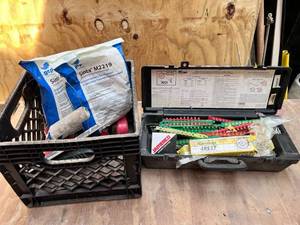 lot 1010 image: Lot of Concrete and Tile Tools and Powder actuated tool Supplies
