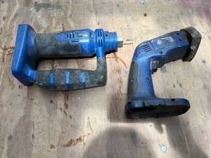 lot 1044 image: Blue Unbranded Cut-out Tool and Sander