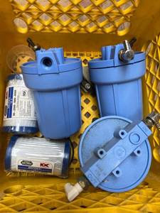 lot 1056 image: (3) New Pumps and (3) Unopened Filters