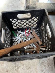 lot 1088 image: Lot of Wrenches, Pliers, and Hammer