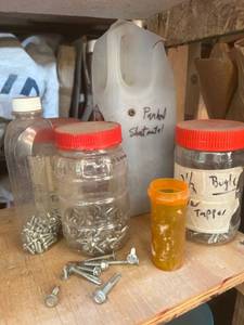lot 1172 image: (5) Containers of Screws