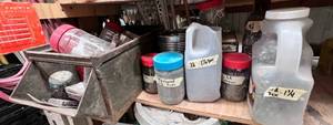 lot 1180 image: Large Assortment of Nails including bin