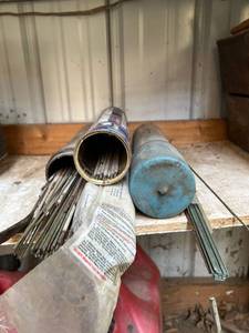 lot 2028 image: Lot Of Welding Electrodes and Brazing Rod