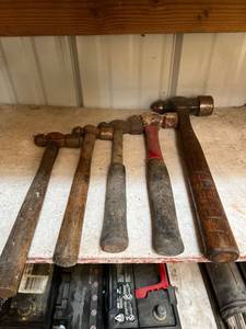 lot 2030 image: Lot Of (5) Ball-Peen Hammers
