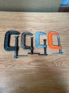 lot 2036 image: Lot Of 4 C Clamps