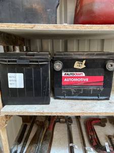 lot 2039 image: Automobile Batteries