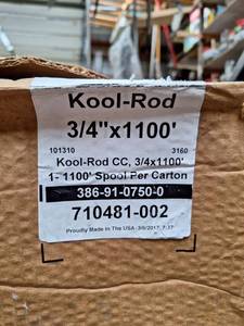 lot 3116 image: 34 inch Backer Rod Kool Rod Spool - Unknown Actual Footage