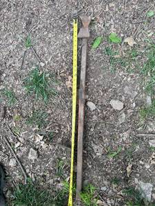 lot 1239 image: 3ft Curved Pry Bar