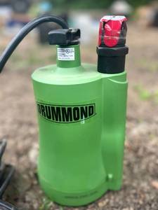 lot 1241 image: Drummond Utility Sump Pump.Never Used