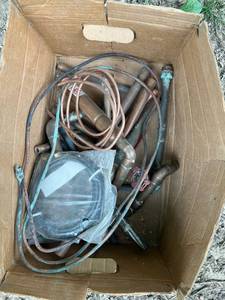 lot 1248 image: Lot of Copper Scraps