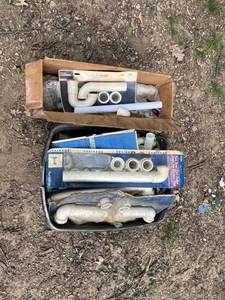 lot 1249 image: Lot of Kitchen Sink Replacement Pieces and Extension Tubes