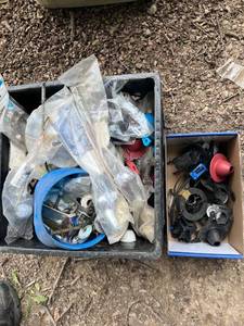 lot 1252 image: Lot of Replacement Parts for Bathroom toilets
