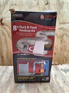 lot 3163 image: 8ft dryer Duct and Vent Hookup Kit
