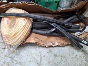 lot 3185 image: Lot of Styro Foam Pipe insulation, 58  backer rod. 100 ft