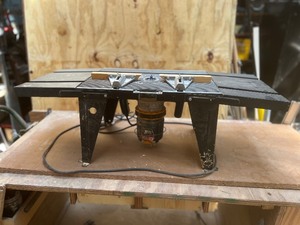 lot 1001 image: Ryobi Router and Router Table.  12HP Peak - 34x10x13