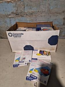 lot 4529 image: Case of Epson Photo Paper