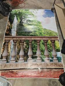 lot 4561 image: 7ft x 5ft MuralBack Drop