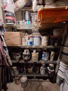 lot 4581 image: Wire Metro Shelf 4ft x 2 ft x 60 in -Contents Not Included