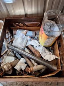 lot 1700 image: Lot of Steel Piping - Fittings