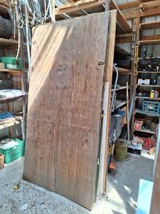 lot 1710 image: Lot of Plywood and tile  stone Backboard -see photos