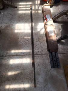 lot 1759 image: (2) Pieces of Steel Rods. 34 rebar