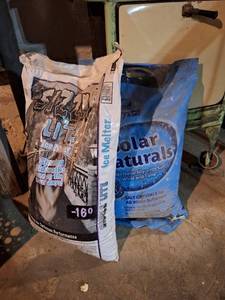 lot 1796 image: (2) Bags of Ice Melter - Unopened