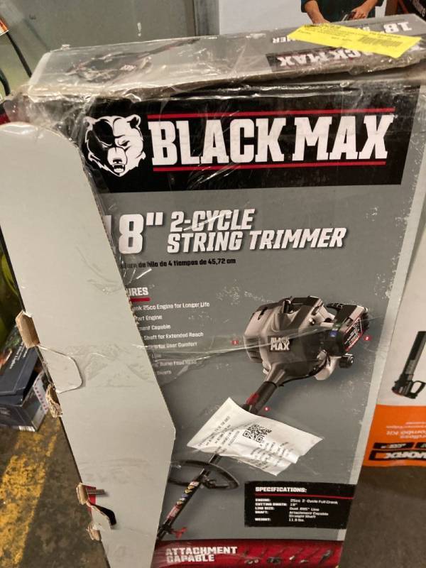 Blackmax  4-Cycle 18 Straight Shaft Attachment Capable String Trimmer
