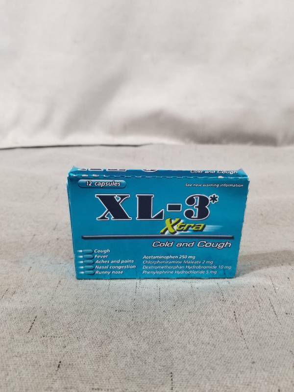 XL-3 Xtra Cold and Cough Capsules