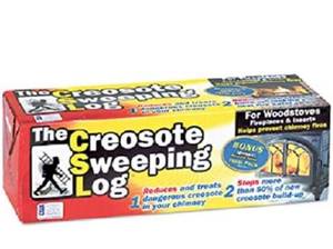 lot 53803 image: Creosote Sweeping Fireplace Log