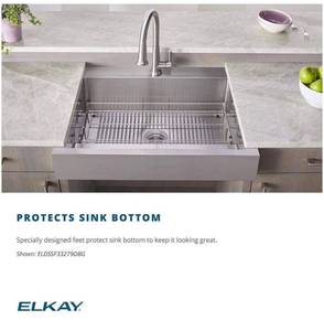 lot 53860 image: Elkay CTXBG2814 Bottom Grid, Stainless Steel, 28-14 x 14-14 x 1-14