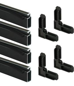 lot 53866 image: Prime-Line Products PL 7808 Screen Frame Kit, 516 in. x 34 in. x 60 in, Rolled Aluminum, Bronze, Includes Vinyl Spline & Square-Cut Corners
