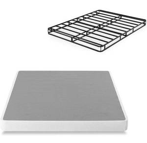 lot 53886 image: ZINUS 5 Inch Metal Smart Box Spring  700 lbs Mattress Foundation  Strong Frame  Easy Assembly, Queen