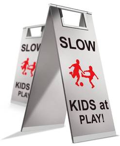 lot 53898 image: Children Playing Sign