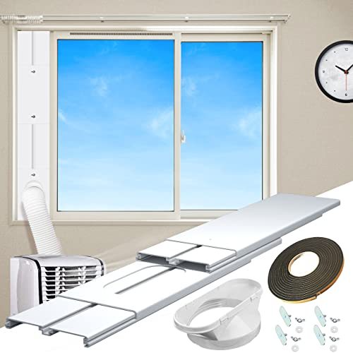 portable air conditioner with vertical window kit