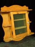 wooden spice rack/medicine cabinet