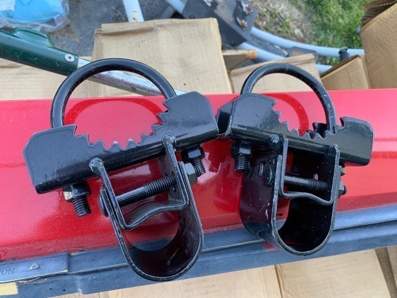 lot 223 image: New Set of 2 Post Gate Mount Max 3.5 Hardware