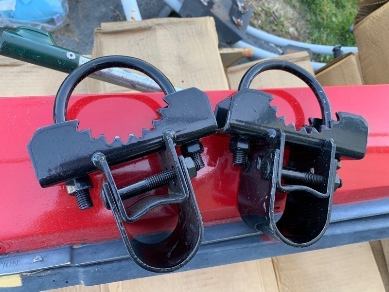 lot 224 image: New Set of 2 Post Gate Mount Max 3.5 Hardware